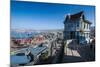 Old Wooden Villa Overlooking the Historic Quarter-Michael Runkel-Mounted Photographic Print