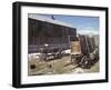 Old Wooden Wagons-null-Framed Photographic Print