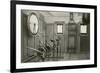 Old Work Out Gym-null-Framed Art Print
