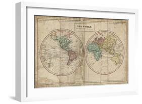 Old World Eastern Western-Wild Apple Portfolio-Framed Art Print