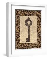 Old World Key II-Todd Williams-Framed Art Print