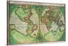 Old World Map 1587-null-Stretched Canvas