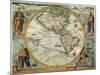 Old World Map 1597-null-Mounted Giclee Print