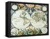 Old World Map 1666-Pieter Goos-Framed Stretched Canvas