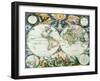 Old World Map 1666-Pieter Goos-Framed Giclee Print