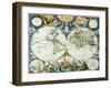 Old World Map 1666-Pieter Goos-Framed Giclee Print