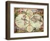 Old World Map 1675-null-Framed Giclee Print