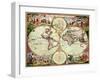 Old World Map 1675-null-Framed Giclee Print