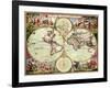 Old World Map 1675-null-Framed Giclee Print