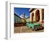 Old Worn 1958 Classic Chevy, Trinidad, Cuba-Bill Bachmann-Framed Photographic Print