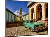 Old Worn 1958 Classic Chevy, Trinidad, Cuba-Bill Bachmann-Mounted Photographic Print