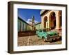 Old Worn 1958 Classic Chevy, Trinidad, Cuba-Bill Bachmann-Framed Photographic Print