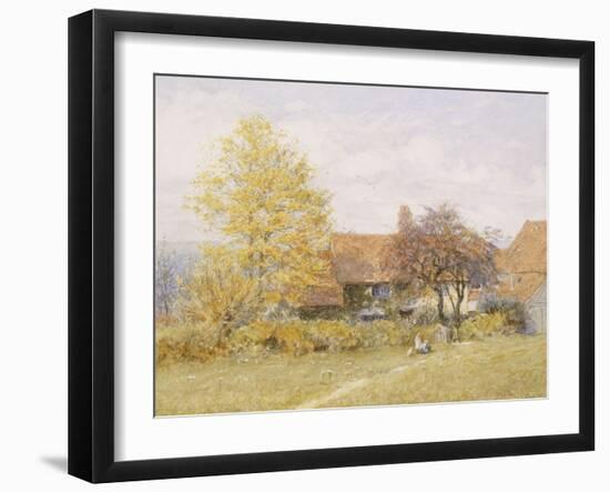 Old Wyldes Farm, Hampstead-Helen Allingham-Framed Giclee Print