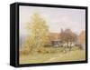 Old Wyldes Farm, Hampstead-Helen Allingham-Framed Stretched Canvas