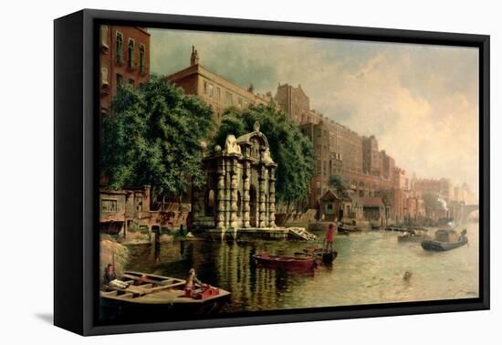 Old York Gate, Adelphi-John O'connor-Framed Stretched Canvas