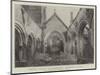 Oldbury Church, Gloucestershire, Destroyed by Fire-null-Mounted Giclee Print