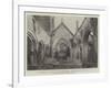 Oldbury Church, Gloucestershire, Destroyed by Fire-null-Framed Giclee Print