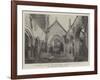 Oldbury Church, Gloucestershire, Destroyed by Fire-null-Framed Giclee Print