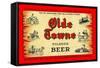 Olde Towne Pilsner Beer-null-Framed Stretched Canvas