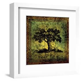 Olden Oak of Gondor-Jay Molando-Framed Art Print