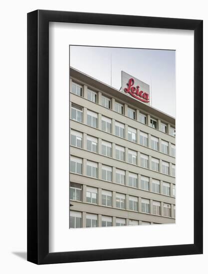 Older Leica Camera Company building, Wetzlar, Hesse, Germany-null-Framed Photographic Print