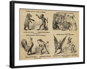 Older's Museum, Circus and Menagerie-null-Framed Giclee Print