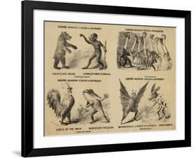 Older's Museum, Circus and Menagerie-null-Framed Giclee Print