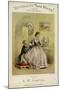 Older Woman and Admirer-Hablot Knight Browne-Mounted Art Print