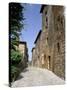 Oldest Building in the Best Preserved Fortified Medieval Village in Tuscany-Pearl Bucknall-Stretched Canvas
