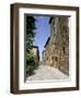 Oldest Building in the Best Preserved Fortified Medieval Village in Tuscany-Pearl Bucknall-Framed Photographic Print