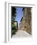 Oldest Building in the Best Preserved Fortified Medieval Village in Tuscany-Pearl Bucknall-Framed Photographic Print