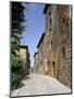 Oldest Building in the Best Preserved Fortified Medieval Village in Tuscany-Pearl Bucknall-Mounted Photographic Print