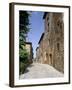 Oldest Building in the Best Preserved Fortified Medieval Village in Tuscany-Pearl Bucknall-Framed Photographic Print
