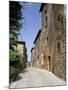 Oldest Building in the Best Preserved Fortified Medieval Village in Tuscany-Pearl Bucknall-Mounted Photographic Print