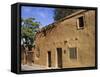 Oldest House in the Usa on the Old Santa Fe Trail, Santa Fe, New Mexico, United States of America, -Richard Cummins-Framed Stretched Canvas