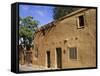 Oldest House in the Usa on the Old Santa Fe Trail, Santa Fe, New Mexico, United States of America, -Richard Cummins-Framed Stretched Canvas