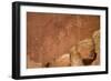 Oldest Pueblos and Navajos Tracks of Art on the Cliffs of Monument Valley-Olivier Goujon-Framed Photographic Print