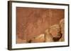 Oldest Pueblos and Navajos Tracks of Art on the Cliffs of Monument Valley-Olivier Goujon-Framed Photographic Print