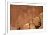 Oldest Pueblos and Navajos Tracks of Art on the Cliffs of Monument Valley-Olivier Goujon-Framed Photographic Print