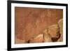 Oldest Pueblos and Navajos Tracks of Art on the Cliffs of Monument Valley-Olivier Goujon-Framed Photographic Print