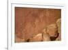 Oldest Pueblos and Navajos Tracks of Art on the Cliffs of Monument Valley-Olivier Goujon-Framed Photographic Print