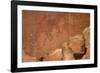 Oldest Pueblos and Navajos Tracks of Art on the Cliffs of Monument Valley-Olivier Goujon-Framed Photographic Print