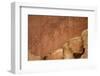 Oldest Pueblos and Navajos Tracks of Art on the Cliffs of Monument Valley-Olivier Goujon-Framed Photographic Print