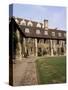 Oldest Quadrangle, Old Court, Corpus Christi, Cambridge, Cambridgeshire, England-Michael Jenner-Stretched Canvas