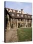 Oldest Quadrangle, Old Court, Corpus Christi, Cambridge, Cambridgeshire, England-Michael Jenner-Stretched Canvas