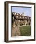 Oldest Quadrangle, Old Court, Corpus Christi, Cambridge, Cambridgeshire, England-Michael Jenner-Framed Photographic Print