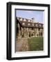 Oldest Quadrangle, Old Court, Corpus Christi, Cambridge, Cambridgeshire, England-Michael Jenner-Framed Photographic Print