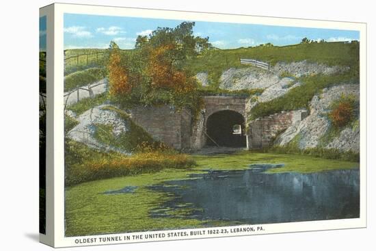Oldest Tunnel, Lebanon, Pennsylvania-null-Stretched Canvas
