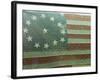 Oldest U.S. Flag, State House, Annapolis, Maryland, USA-Walter Rawlings-Framed Photographic Print