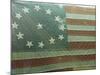 Oldest U.S. Flag, State House, Annapolis, Maryland, USA-Walter Rawlings-Mounted Photographic Print